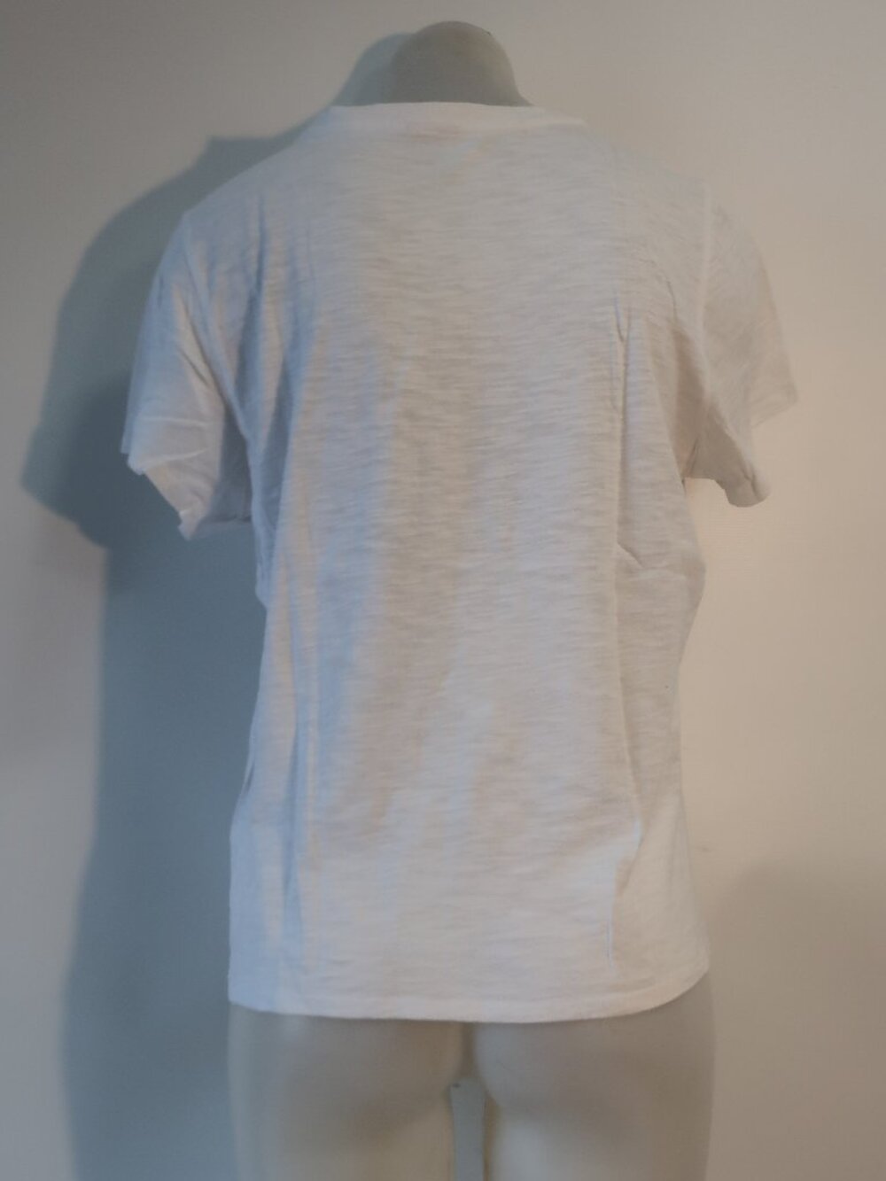 Womens Cinq a Sept White Black (Item- 58) J'Aime Tout Le Monde Graphic T-Shirt M - Picture 4 of 6